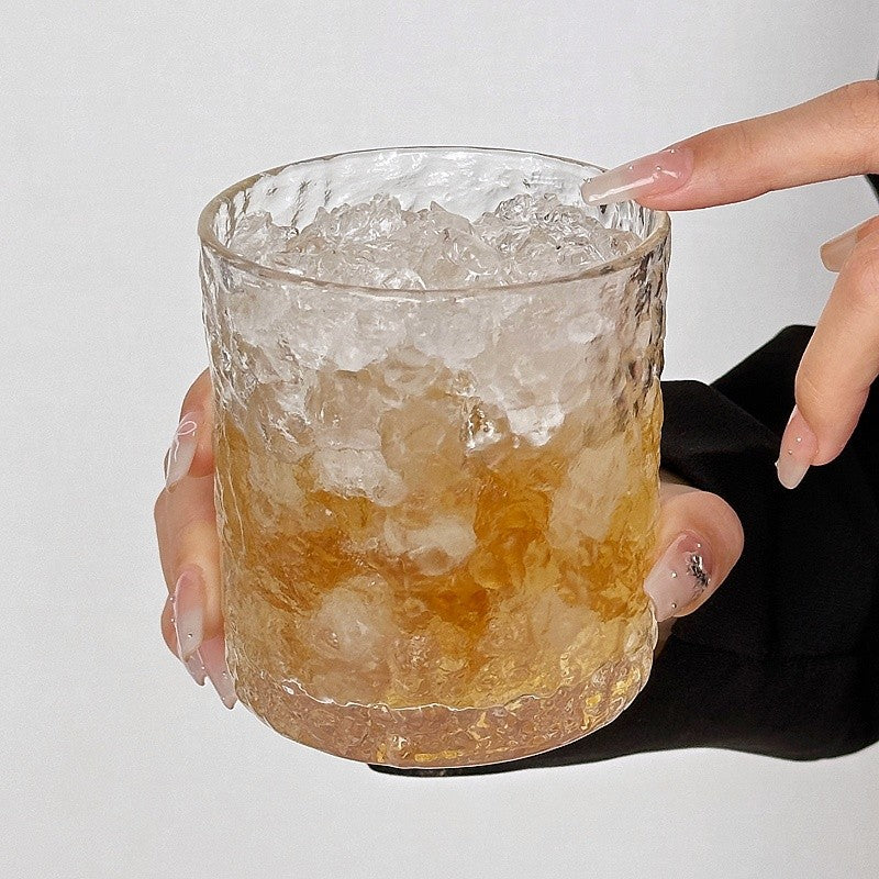 Glastassen, ca. 200 ml, mit Wellenmuster
