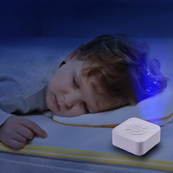 LED-Schlafbegleiter mit Weißrauschen und Timer