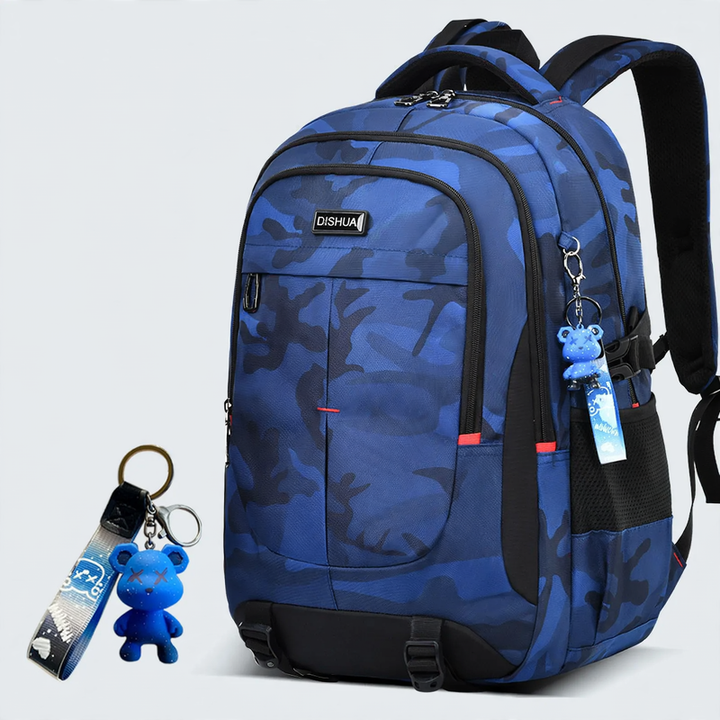 Schulrucksack mit Rolltop-Verschluss, groß
