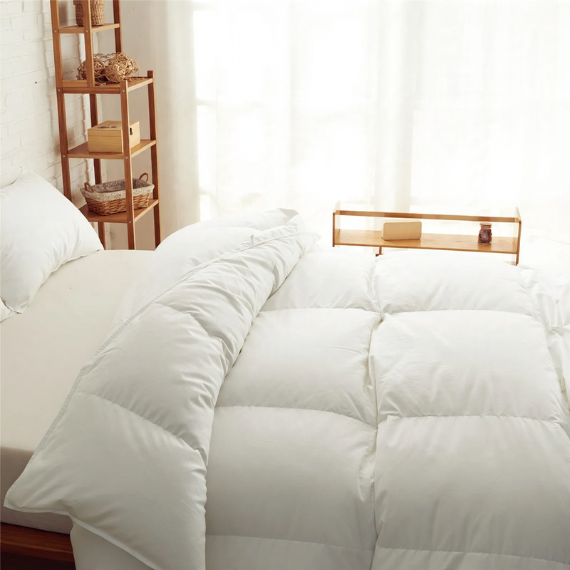 Gänsedaunenbett, Baumwolle, 4–5 kg