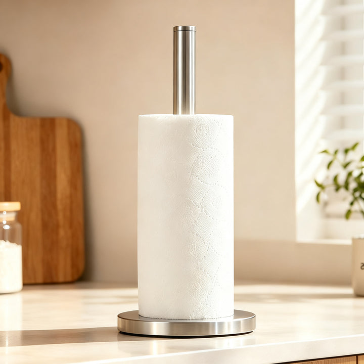 Küchenrollenhalter aus Edelstahl