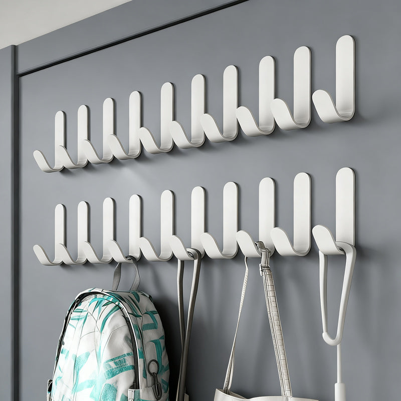 Aluminium-Wandhaken mit Klebefläche