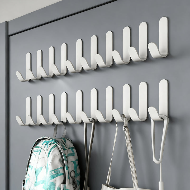 Aluminium-Wandhaken mit Klebefläche