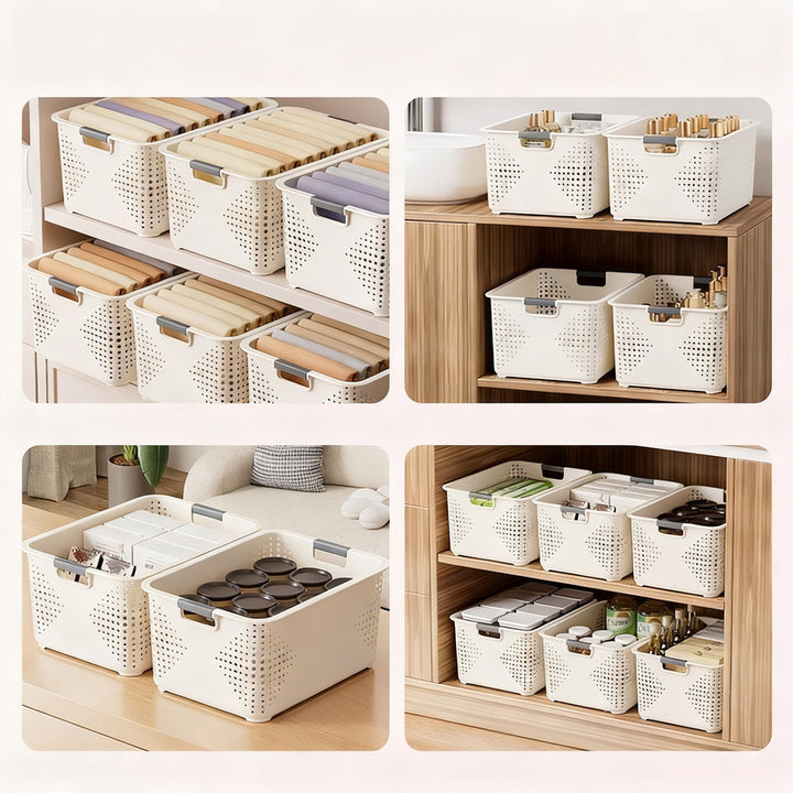Kunststoff-Aufbewahrungsbox für Haushalt und Küche