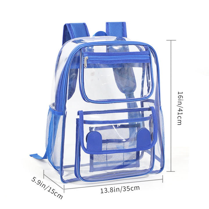Transparenter PVC-Rucksack, wasserdicht