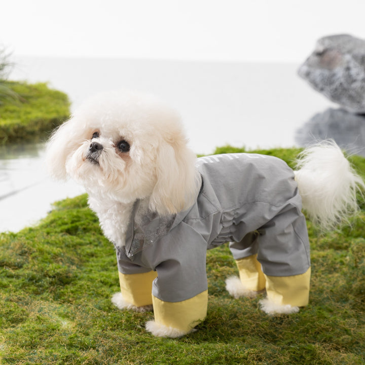 Regenmantel für Hunde, Nylon, wasserdicht