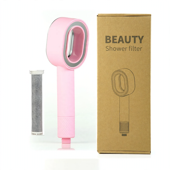 3-in-1 Duschkopf mit Massagefunktion, Kunststoff