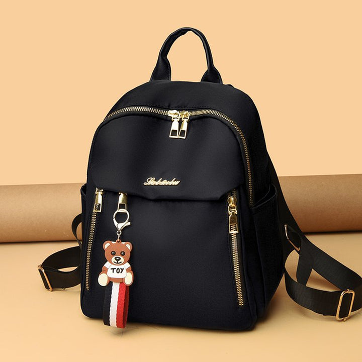 Oxford-Rucksack Damen, 25×12×29 cm, atmungsaktiv