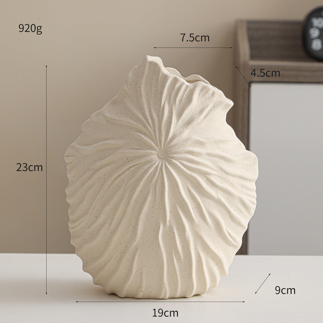 Keramik-Vase Flower, modern