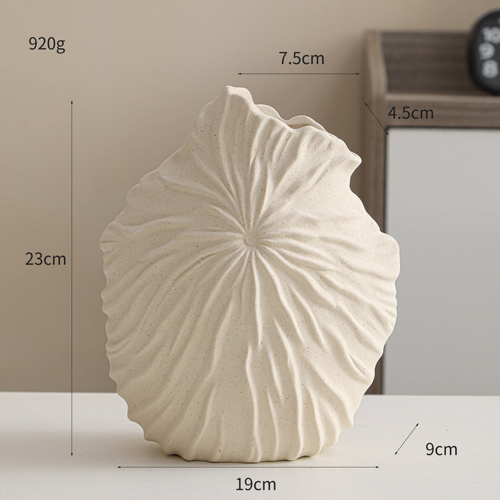 Keramik-Vase Flower, modern
