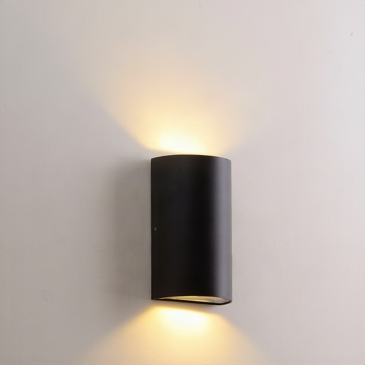LED-Wandleuchte, Aluminium, wasserfest
