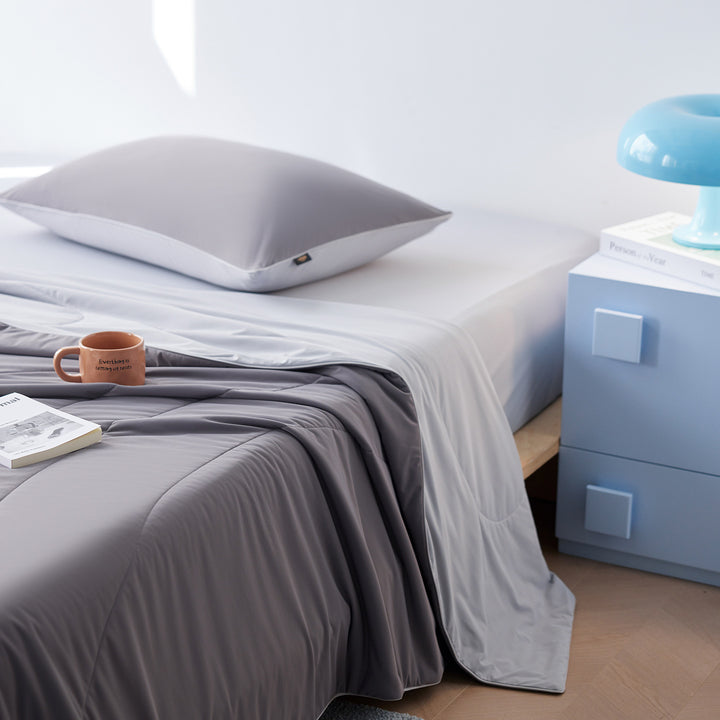 Leichte Sommerdecke mit Kühleffekt, waschbar