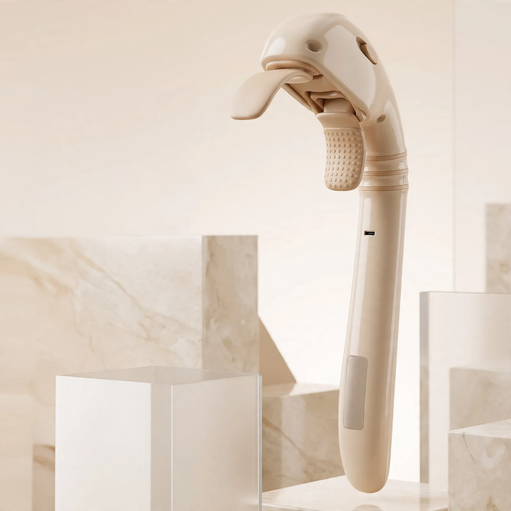 Handgehaltenes Nackenmassagegerät mit langer Griff, Modell SL-118