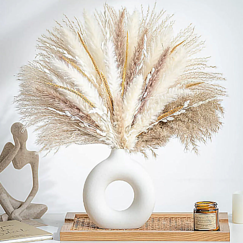 Trockenblumenbund, Pampas und Naturmaterialien