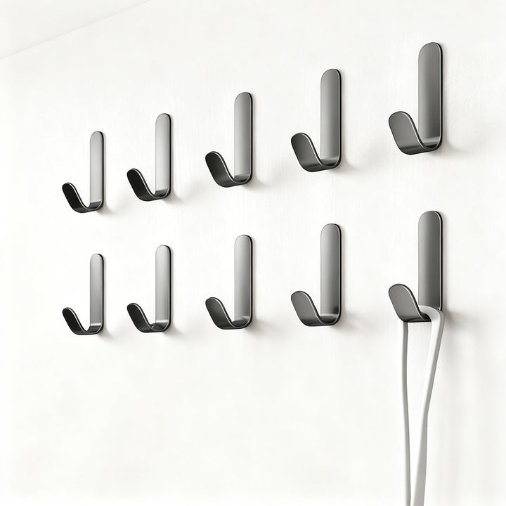 Aluminium-Wandhaken mit Klebefläche