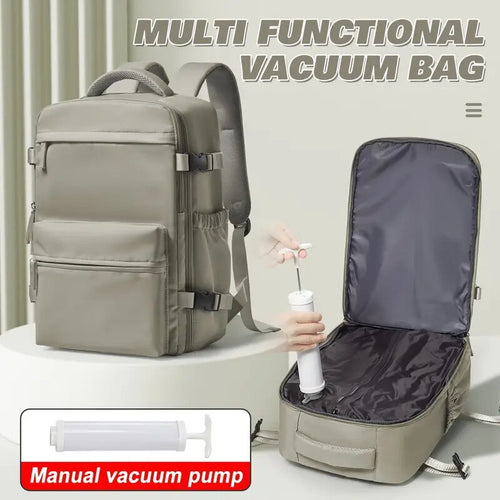 Vakuum-Rucksack, 36–55 L, Oxford-Gewebe, wasserdicht