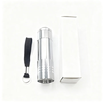 UV-Taschenlampe mit Aluminium-Gehäuse