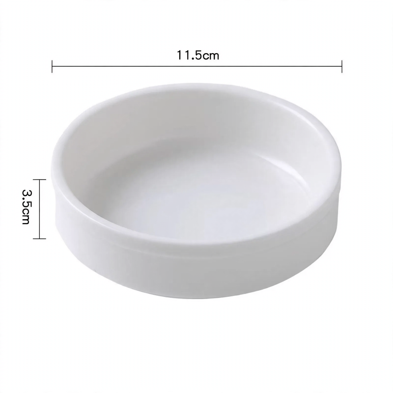 Keramikschale 20 cm, weiß