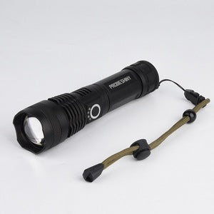 Aluminium-Taschenlampe, 3000 mAh