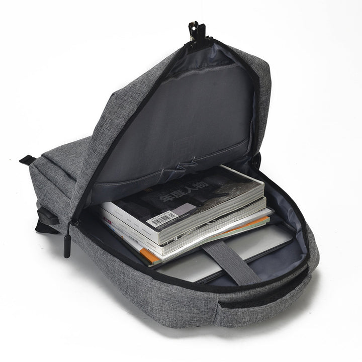 Rucksack aus Oxfordstoff, 36–55 L, atmungsaktiv, vertikal