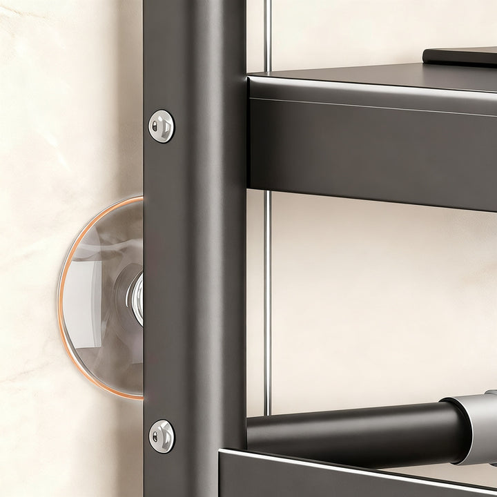 Toilettenregal, ausziehbar, 1–3 Ebenen, Stahlrahmen