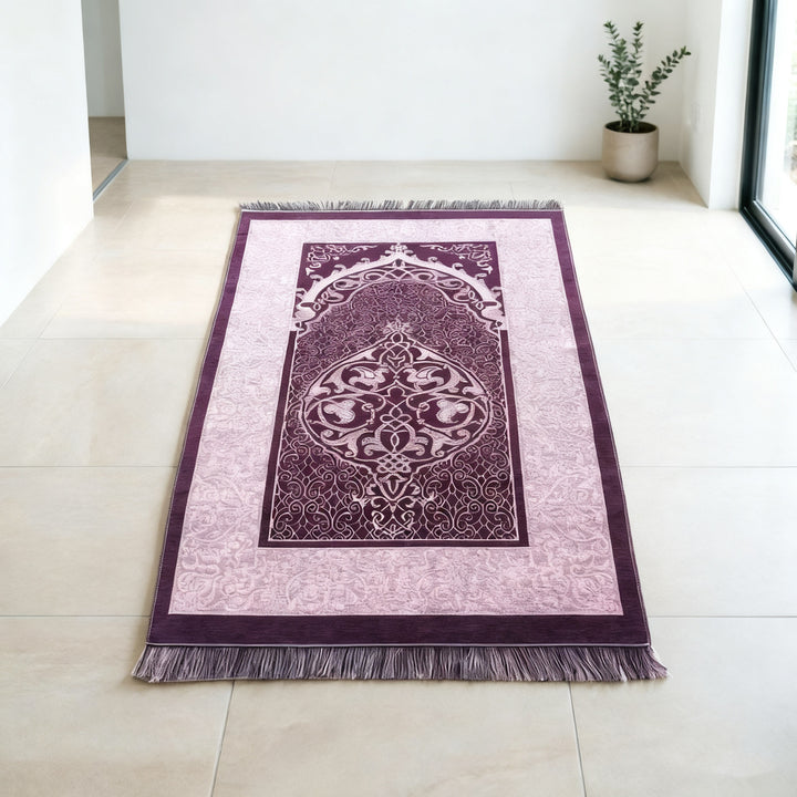 Gebetsmatte aus Polyester, 70 x 110 cm, Ethno-Design