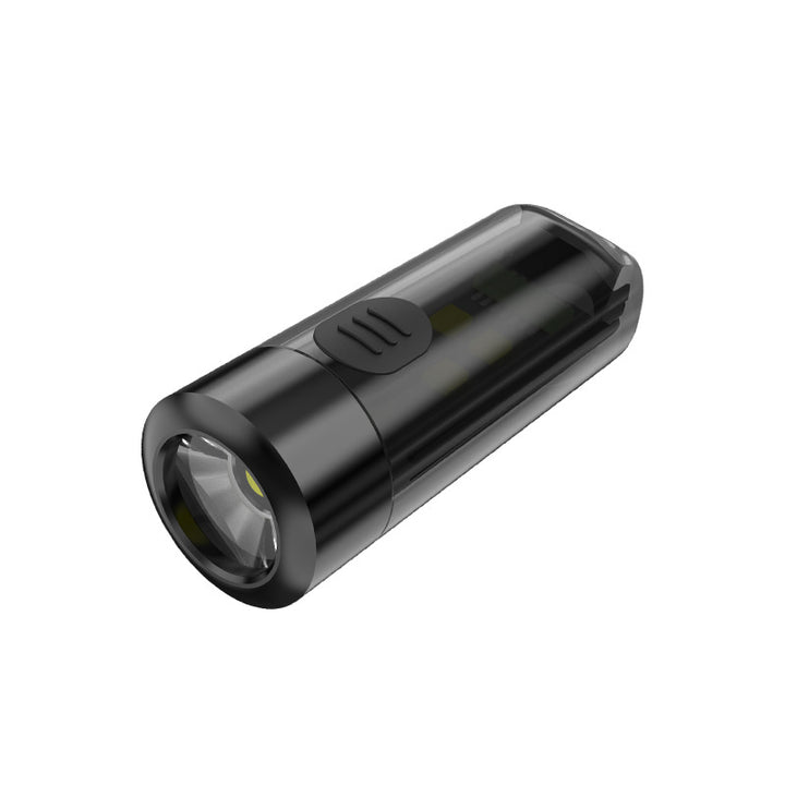 Mini-LED-Taschenlampe mit Pfeife und USB-Ladung