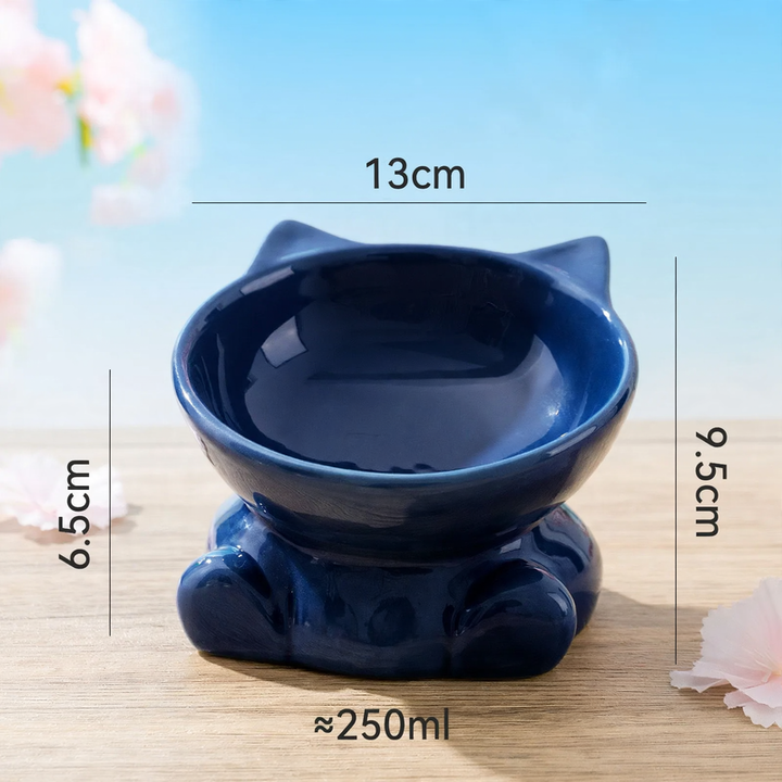 Keramik-Haustier-Trinkschale mit Wasserzirkulation