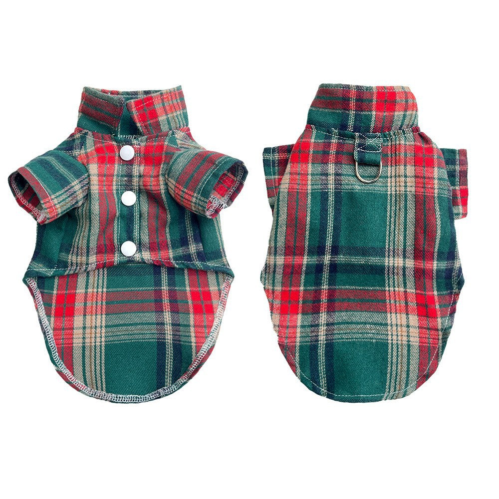 Haustier-Hemd mit Kragen, Polyester, zwei Beine