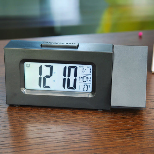 Mini-Projektionswecker mit LCD-Display