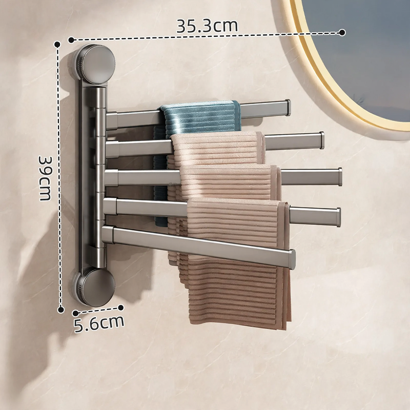 Drehbarer Handtuchhalter mit Saugnapf
