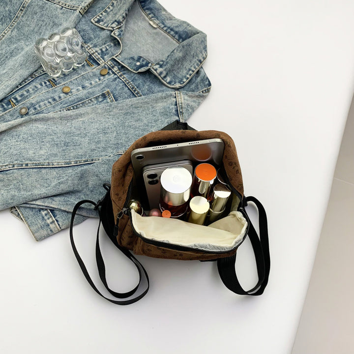Rucksack aus Cord, zeitlos und strapazierfähig