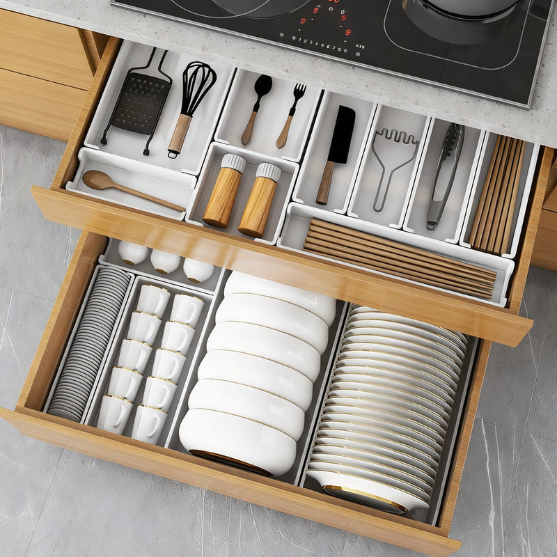Kunststoff-Aufbewahrungsbox für Küche und Schrank