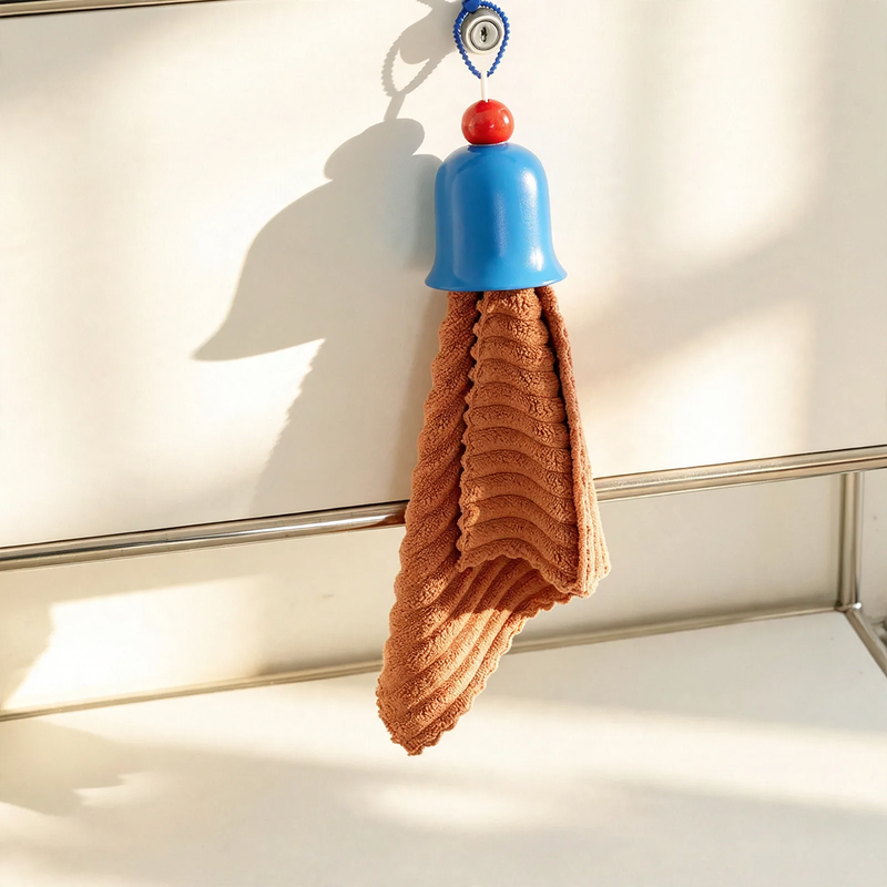 Handtuch mit Glöckchen-Design, Baumwolle