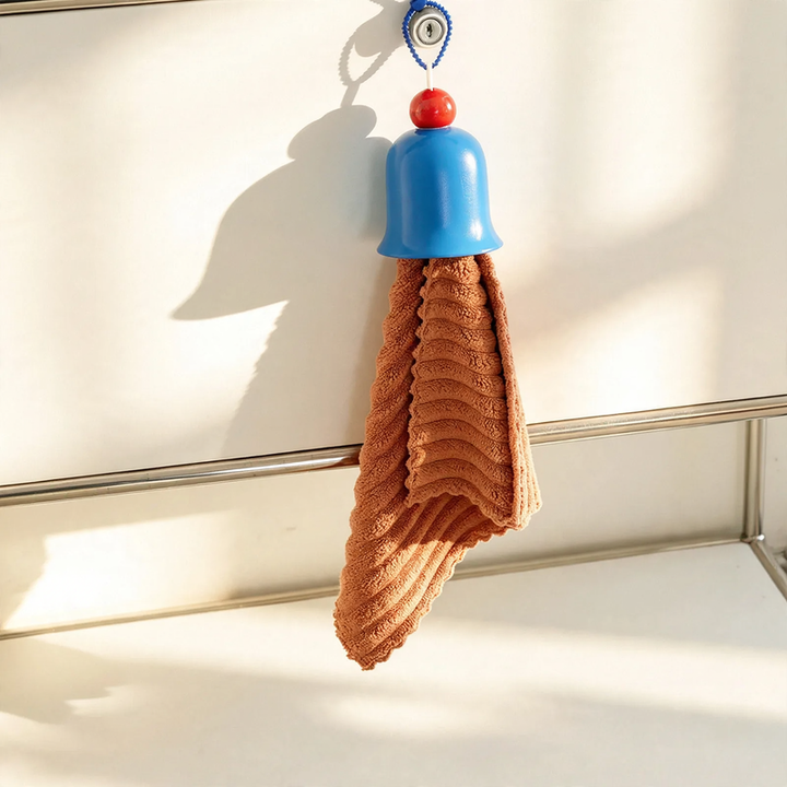 Handtuch mit Glöckchen-Design, Baumwolle