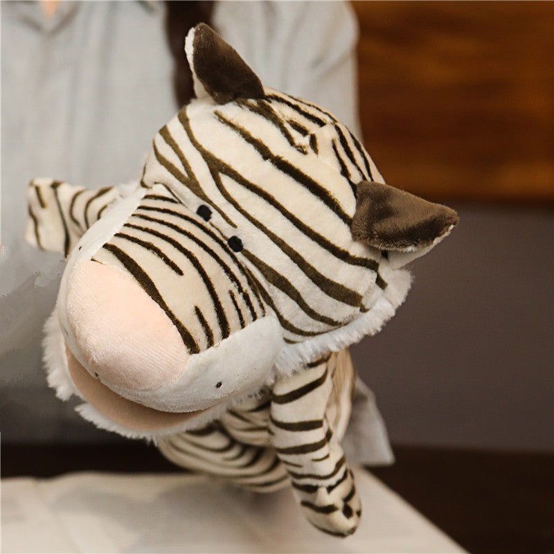 Handpuppe Hai mit beweglichen Armen
