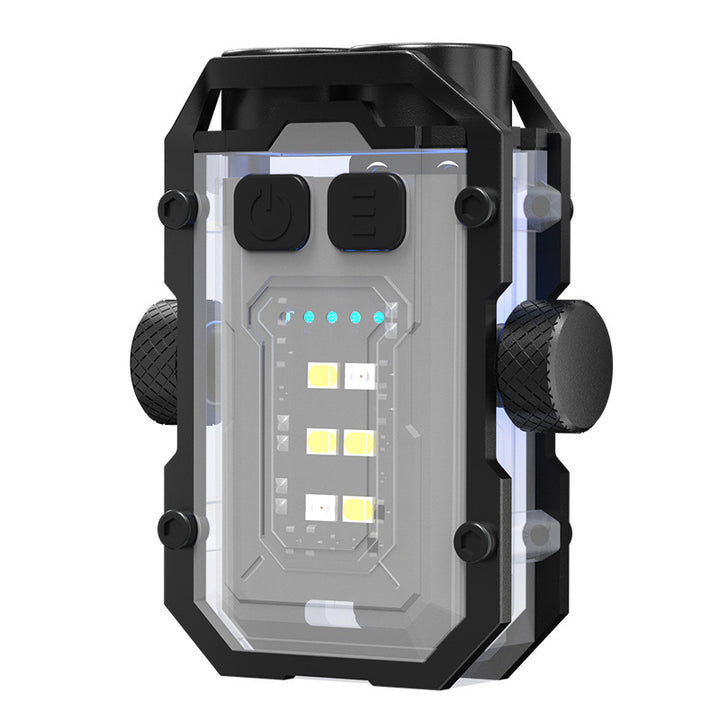 Tragbare USB-Taschenlampe mit Magnethalter