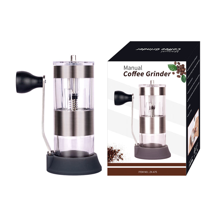 Handkurbel-Kaffeemühle, tragbar