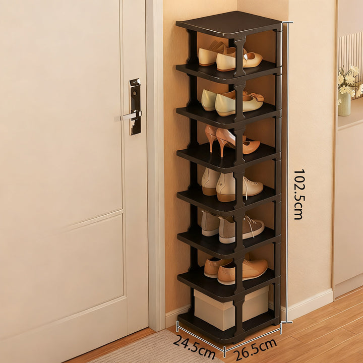 Schuhregal aus Kunststoff, 9-lagig