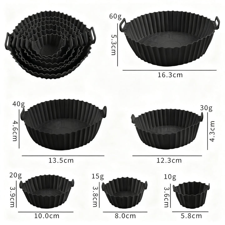 Silikon-Backform, Ei-Form, 9×7,5×5,5 cm