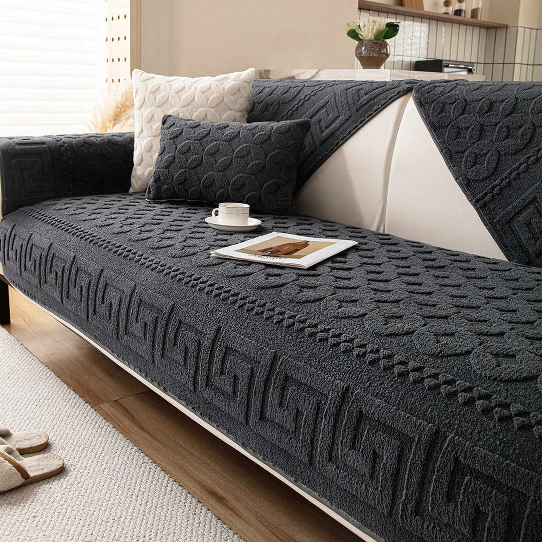 Sofaauflage aus Fleece, rutschfest