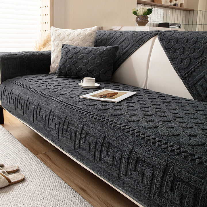 Sofaauflage aus Fleece, rutschfest