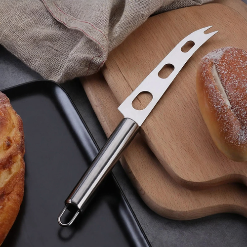 Pizzaschneider und Kuchenheber aus Edelstahl