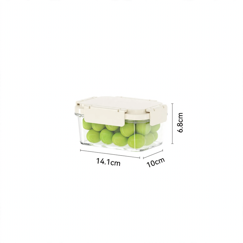 Frischhaltebox mit Kühlelement und Abtropfplatte