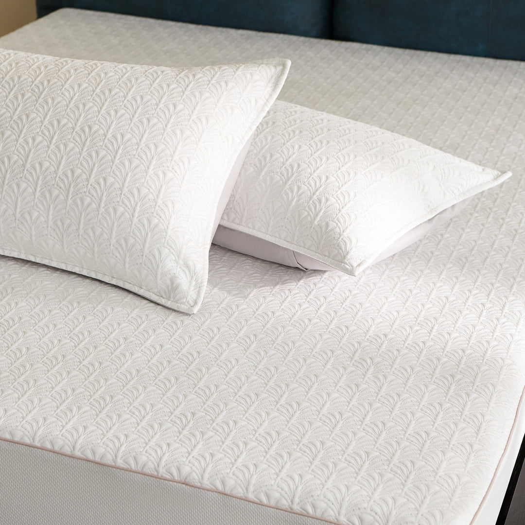 Kühlmatte aus Eismatte und Rattan, 150×200 oder 180×200 cm