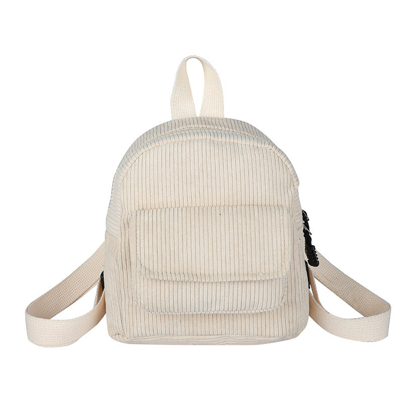 Rucksack aus Samt, kompakt und strapazierfähig