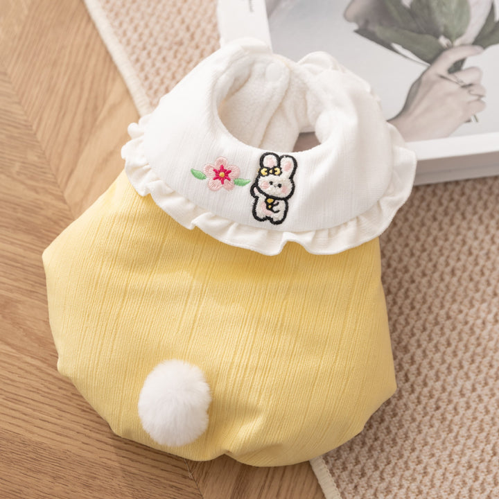 Wärmekleid für Katzen, Pfirsichhaut und Lammfell