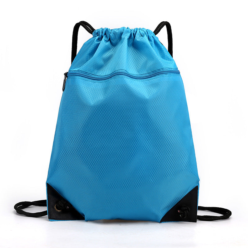 Wasserdichter Rucksack mit Kordelzug, Oxford-Gewebe