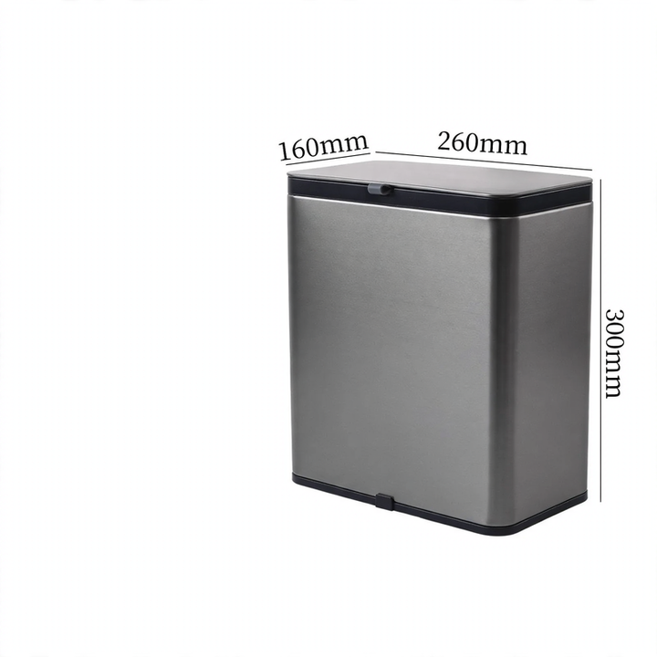 Sensor-Mülleimer 206, 13–17 L, quadratisch