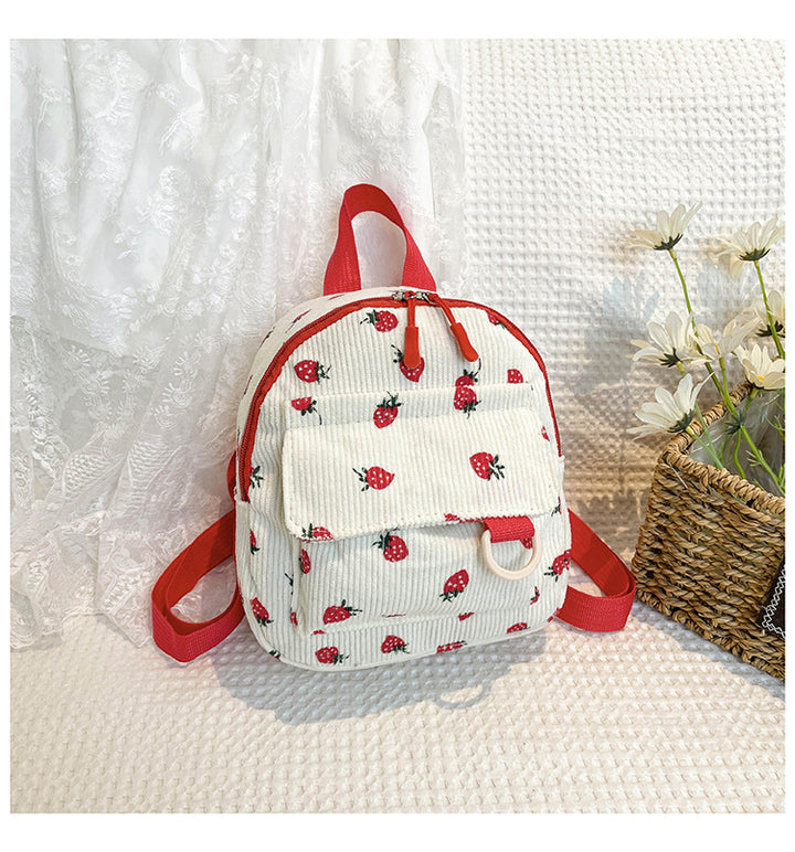 Cord-Rucksack, Baumwolle, strapazierfähig